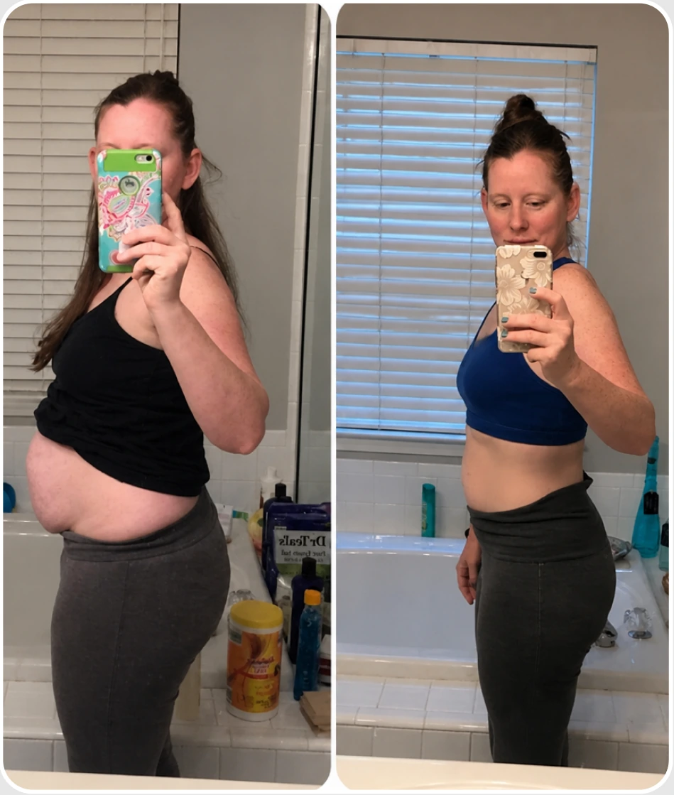 Athlete transformation 3 of 6: before and after progress photos