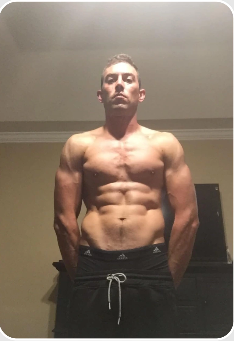Athlete transformation 5 of 6: before and after progress photos